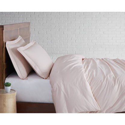 Parure de lit en percale de coton à tissage serré Brooklyn Loom