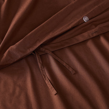 Parure de lit en percale de coton à tissage serré Brooklyn Loom