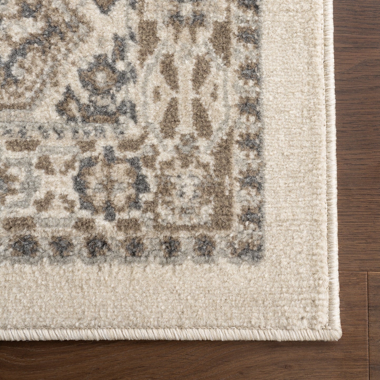 Tapis de sol carrelé traditionnel Nuloom Becca