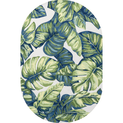 Tapis d'intérieur/extérieur tropical Nuloom Heidi