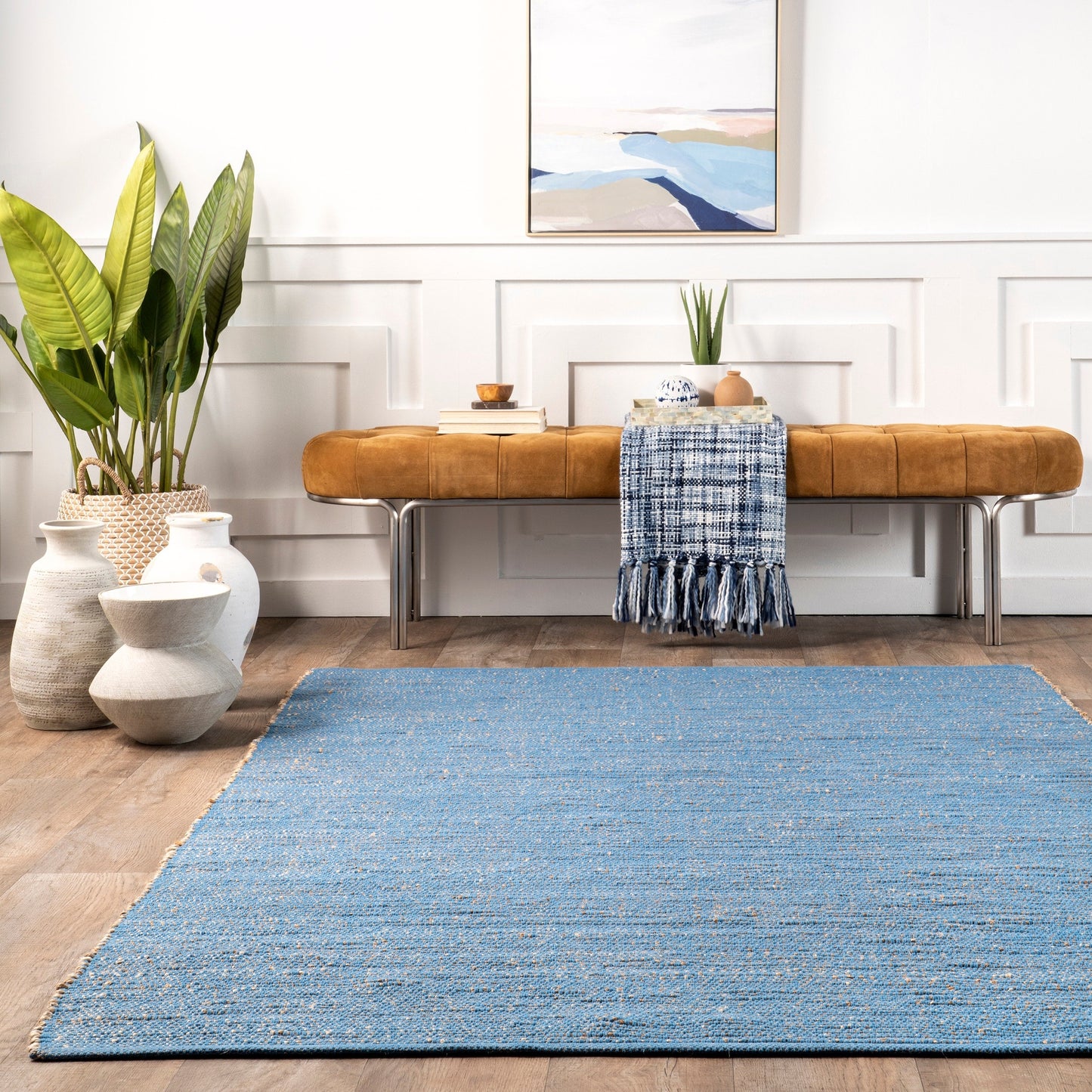 Tapis Nuloom Jacky Classic en mélange de jute
