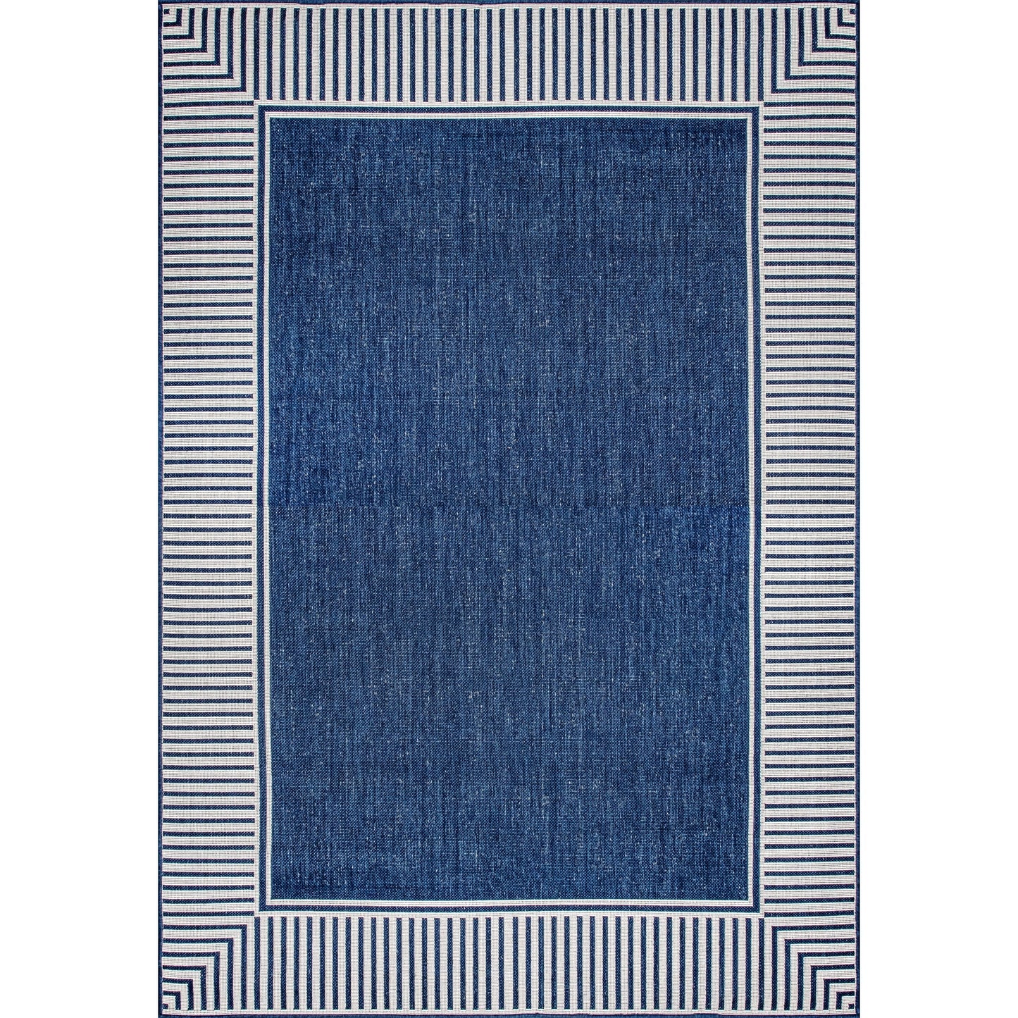 Tapis d'intérieur/extérieur Nuloom Leah Classic à bordures