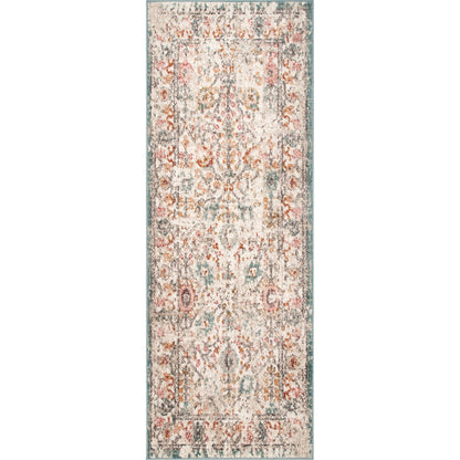 Tapis Nuloom Lenore à motif floral vintage