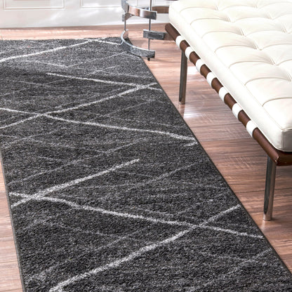 Tapis de sol abstrait moderne Nuloom Skylar