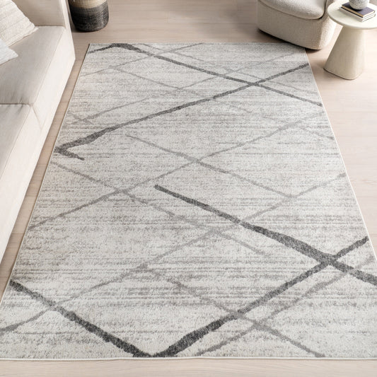 Tapis de sol abstrait moderne Nuloom Skylar