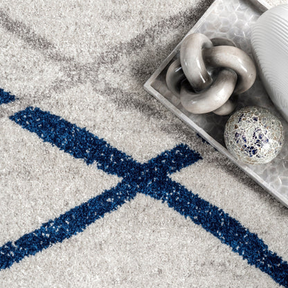 Tapis de sol abstrait moderne Nuloom Skylar