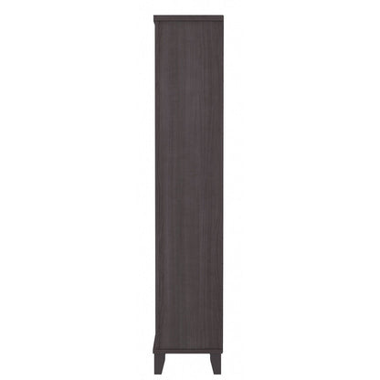 Bibliothèque haute à 5 étagères réglables Somerset de Bush Furniture