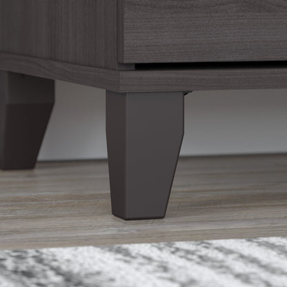 Bibliothèque haute à 5 étagères réglables Somerset de Bush Furniture