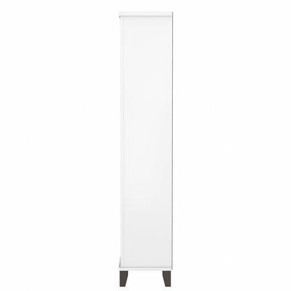 Bibliothèque haute à 5 étagères réglables Somerset de Bush Furniture