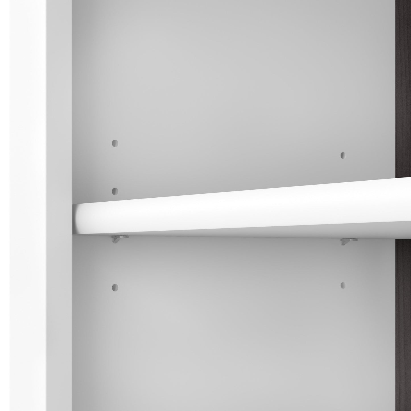 Bibliothèque haute à 5 étagères réglables Somerset de Bush Furniture