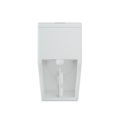 Toilette compacte monobloc CB HOME 24 pouces, siphon moderne à double chasse, siège à fermeture douce, hauteur confortable 16,5 pouces