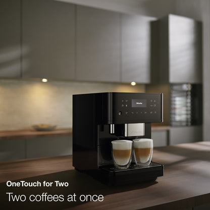 Machine à café de comptoir Miele CM 6160 MilkPerfection - Noir obsidienne
