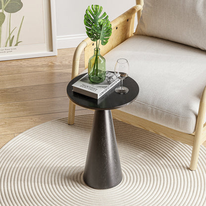 Table d'appoint sur pied de ferme COZAYH, table ronde Martini, support pour plantes en bois, petite table rustique pour boissons pour salon, chambre à coucher