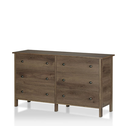 Commode de rangement rustique en noyer Mulgrew par Carbon Loft