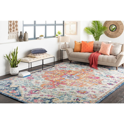 Tapis de sol vintage bohème Caressa de Livabliss