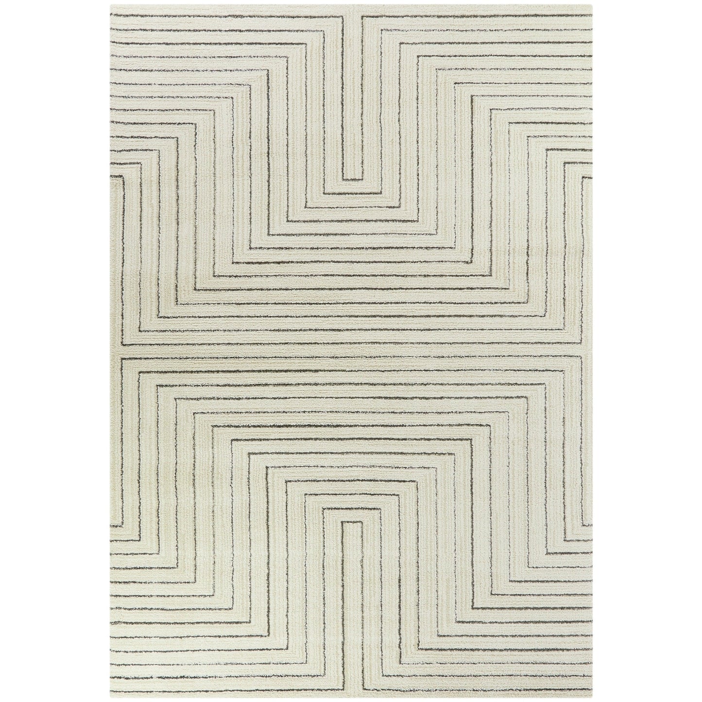 Tapis Carmody moderne géométrique Art déco