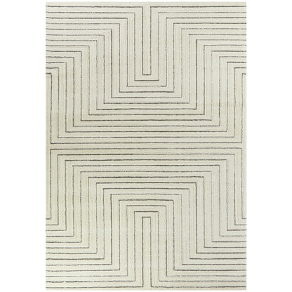 Tapis Carmody moderne géométrique Art déco