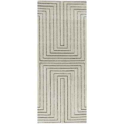 Tapis Carmody moderne géométrique Art déco