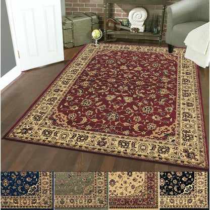 Tapis Admire Home Living Caroline à motif floral traditionnel Sarouk
