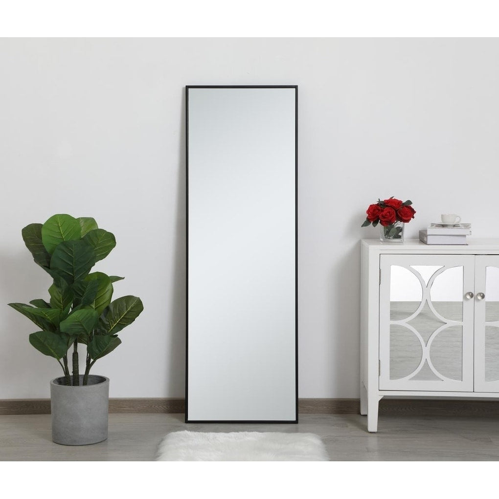 Miroir rectangulaire à cadre métallique Carson Carrington Salsnas