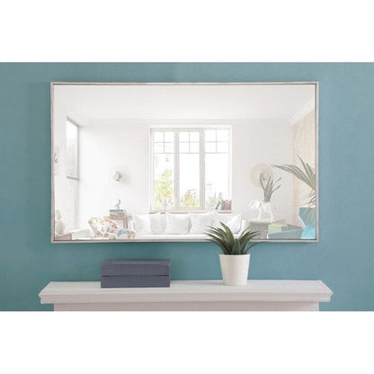 Miroir rectangulaire à cadre métallique Carson Carrington Salsnas