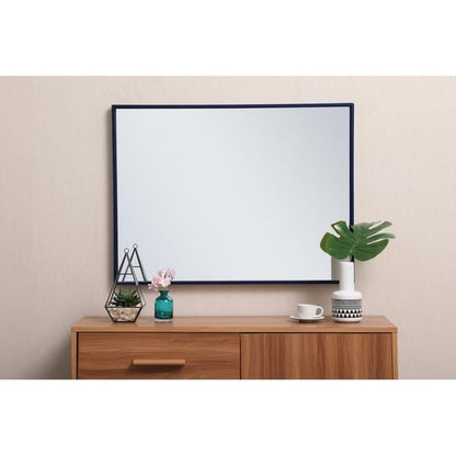 Miroir rectangulaire à cadre métallique Carson Carrington Salsnas