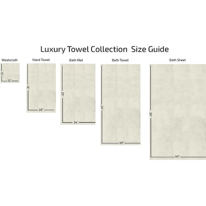 Ensemble de serviettes CTT 100 % coton turc, 8 ou 9 pièces, séchage rapide et absorbant