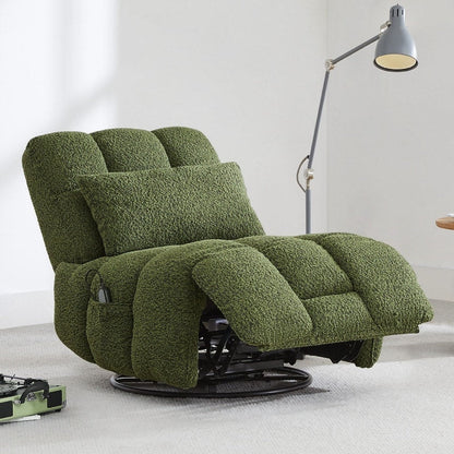 Fauteuil inclinable électrique pivotant Cole avec support lombaire