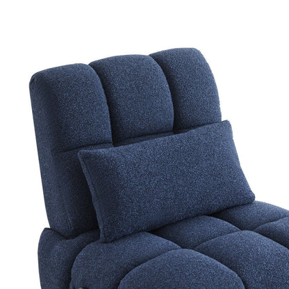 Fauteuil inclinable électrique pivotant Cole avec support lombaire