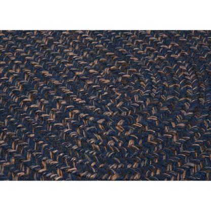 Tapis ovale réversible tressé Colonial Mills Hillsdale