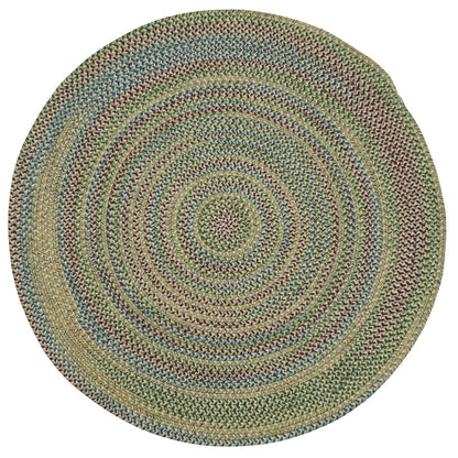 Tapis rond tressé rustique Worley de Colonial Mills