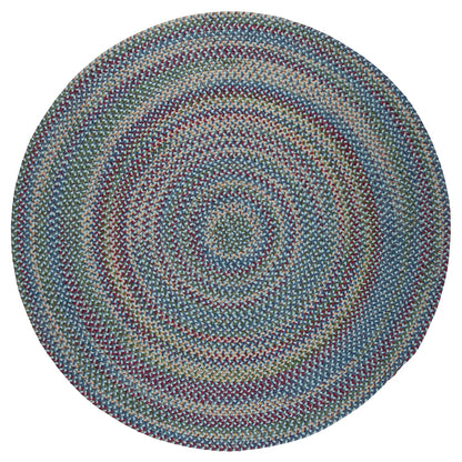 Tapis rond tressé rustique Worley de Colonial Mills