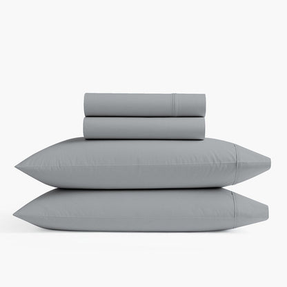 Parure de draps infroissables en mélange de coton de luxe Color Sense 800 fils