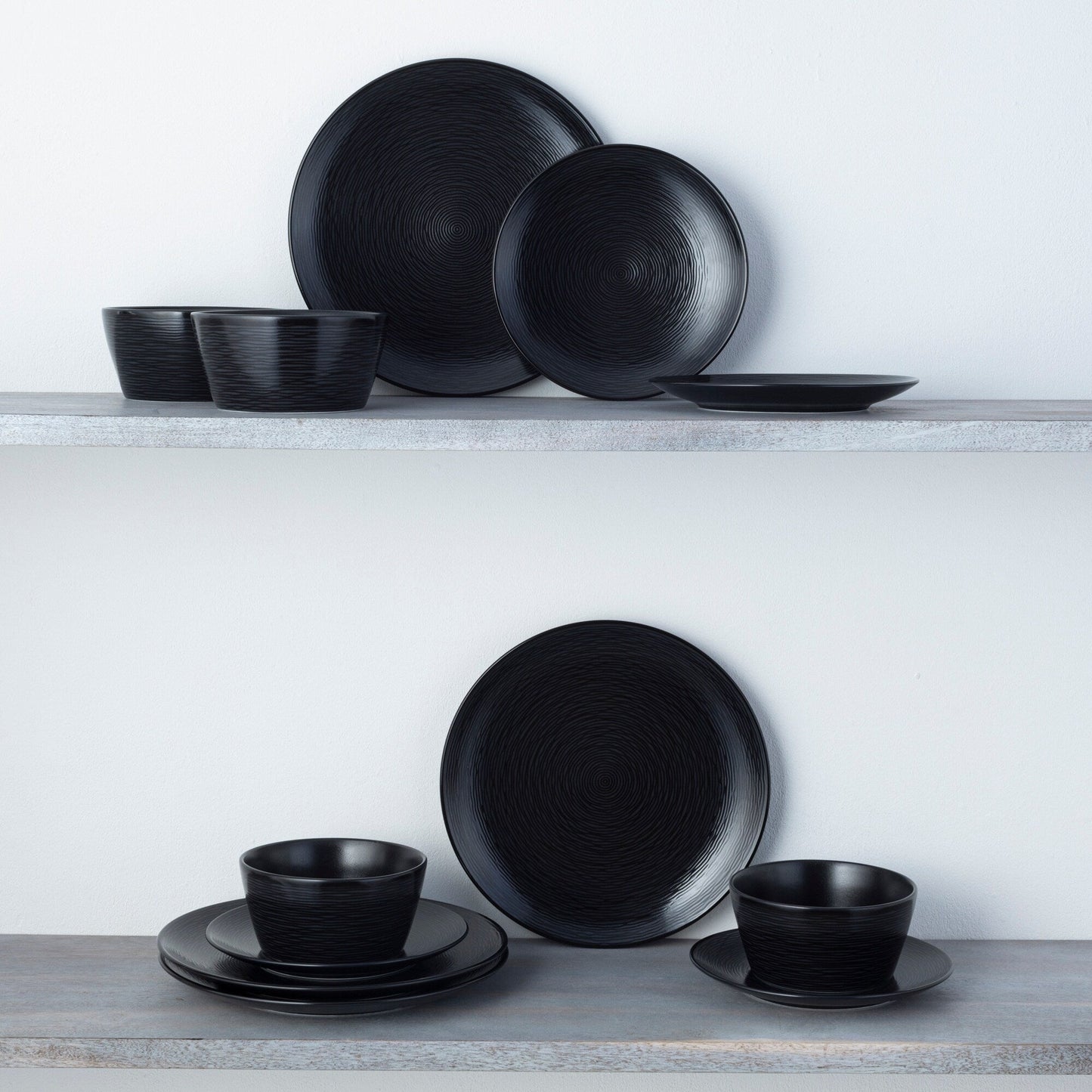 Service de table Noritake Colorscapes Swirl 12 pièces, service pour 4 personnes