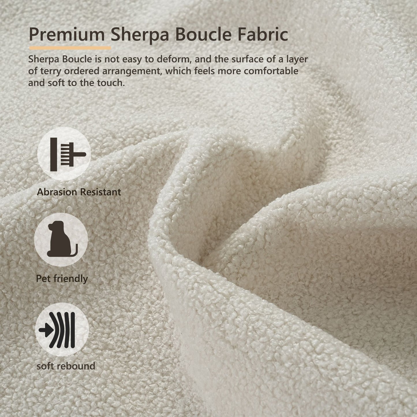 Canapé-lit convertible, fauteuil inclinable et ottoman pliable pour salon