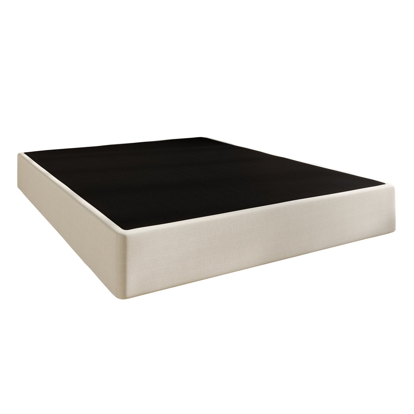 Sommier tapissier en métal et lin rembourré CraftPoch