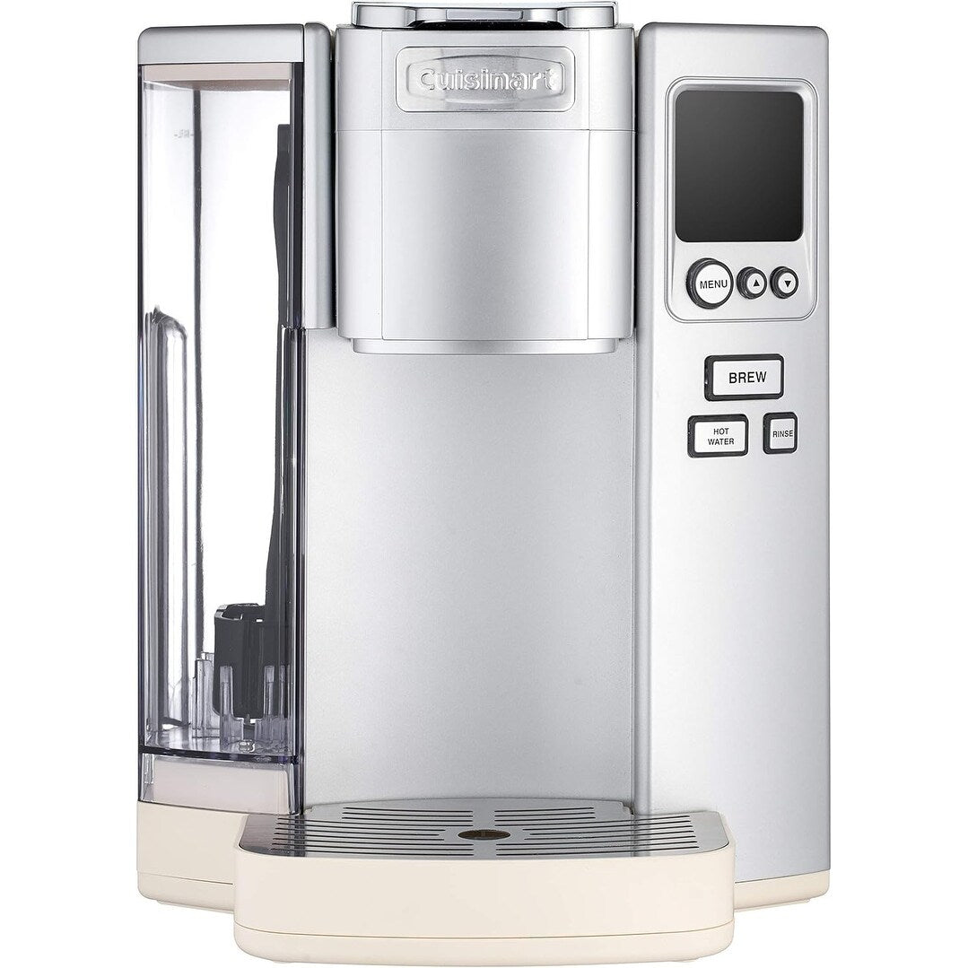 Cafetière à dosettes individuelle Cuisinart, 72 oz, programmable, acier