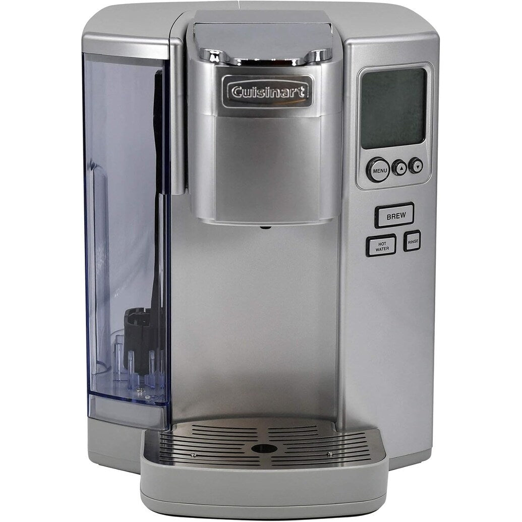 Cafetière à dosettes individuelle Cuisinart, 72 oz, programmable, acier