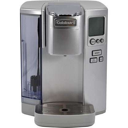 Cafetière à dosettes individuelle Cuisinart, 72 oz, programmable, acier