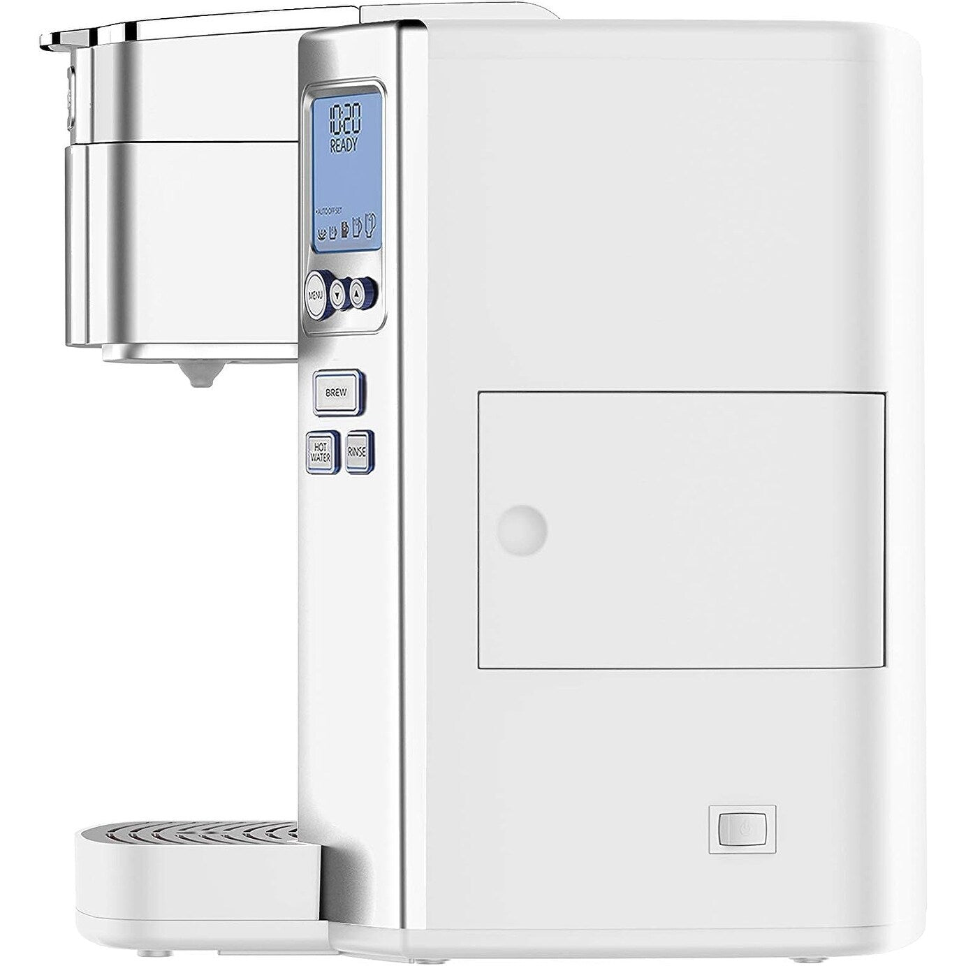 Cafetière à dosettes individuelle Cuisinart, 72 oz, programmable, acier