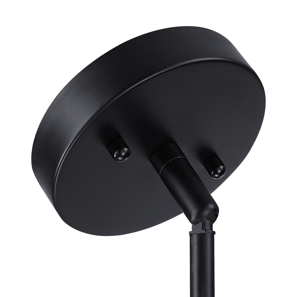 Lustre tambour en rotin noir Cynthia à 4 lumières - 22 po de largeur