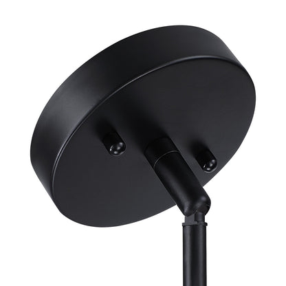 Lustre tambour en rotin naturel Cynthia à 4 lumières - 22 po de largeur