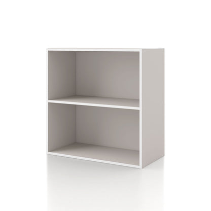 DH BASIC Organiseur de rangement empilable personnalisable en bois moderne - Étagères cubiques, armoire à tiroirs, bibliothèque avec portes par Denhour