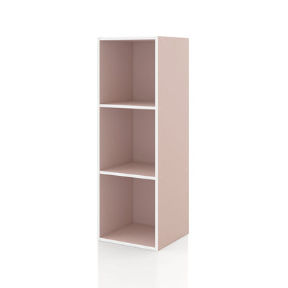 DH BASIC Organiseur de rangement empilable personnalisable en bois moderne - Étagères cubiques, armoire à tiroirs, bibliothèque avec portes par Denhour