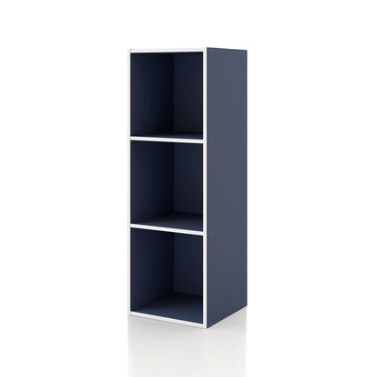 DH BASIC Organiseur de rangement empilable personnalisable en bois moderne - Étagères cubiques, armoire à tiroirs, bibliothèque avec portes par Denhour