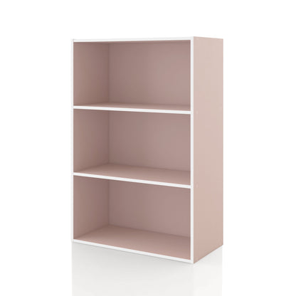 DH BASIC Organiseur de rangement empilable personnalisable en bois moderne - Étagères cubiques, armoire à tiroirs, bibliothèque avec portes par Denhour