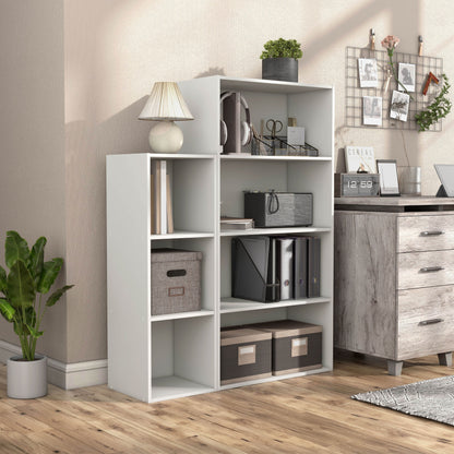 DH BASIC Organiseur de rangement empilable personnalisable en bois moderne - Étagères cubiques, armoire à tiroirs, bibliothèque avec portes par Denhour