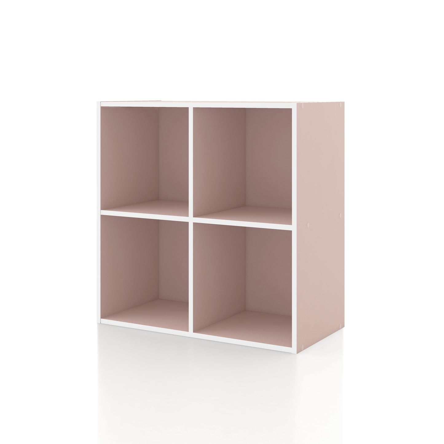 DH BASIC Organiseur de rangement empilable personnalisable en bois moderne - Étagères cubiques, armoire à tiroirs, bibliothèque avec portes par Denhour