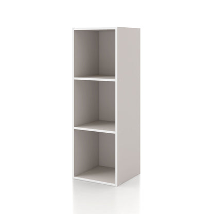 DH BASIC Organiseur de rangement empilable personnalisable en bois moderne - Étagères cubiques, armoire à tiroirs, bibliothèque avec portes par Denhour