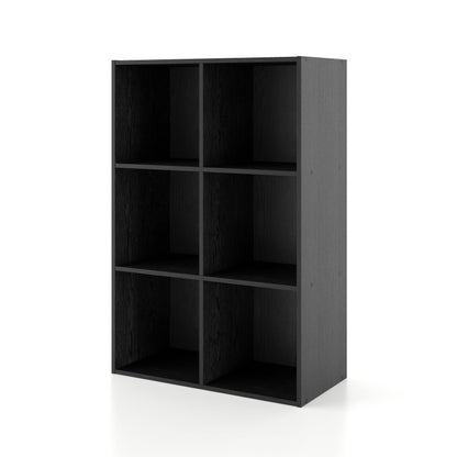 DH BASIC Organiseur de rangement empilable personnalisable en bois moderne - Étagères cubiques, armoire à tiroirs, bibliothèque avec portes par Denhour